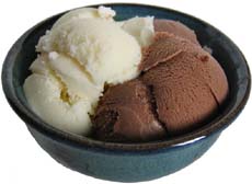 Image of Vanilla & Chocolate Ice Cream