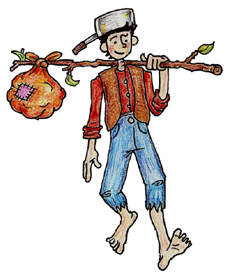 Picture of Johnny Appleseed by Marcus Wayne Viney