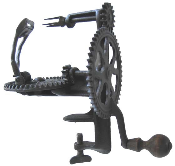 Image of Lockey & Howland Raised Base Turntable Apple Parer