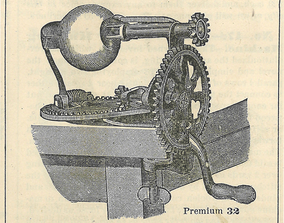 Split-Frame Apple Parer