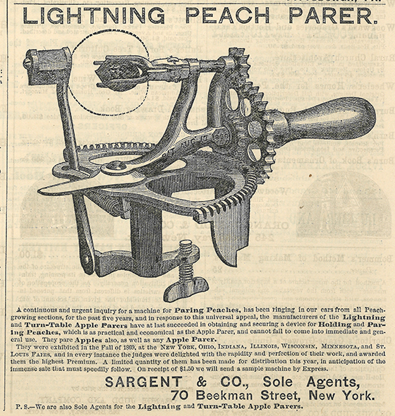 Lightning Peach Parer