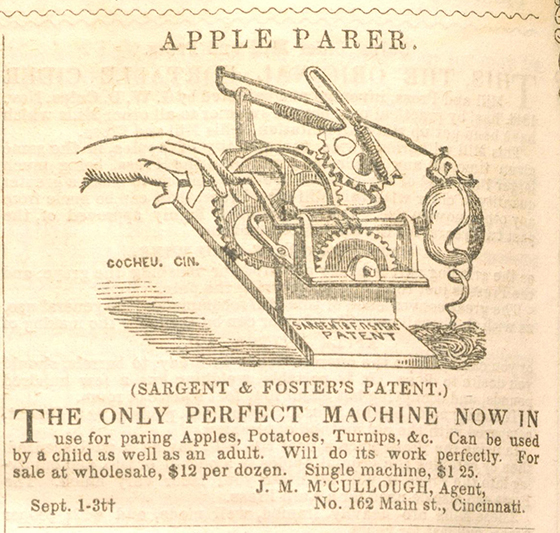 Sargent & Foster Apple Parer