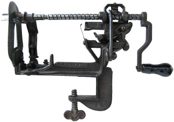 Image of Advance Lathe Apple Peeler with Push-Off