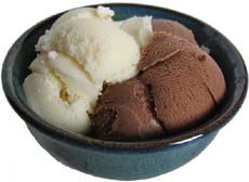 Image of Vanilla & Chocolate Ice Cream
