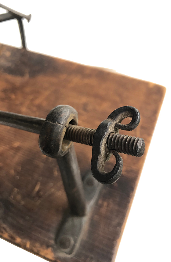 Rams Horn Hand Forged Nut