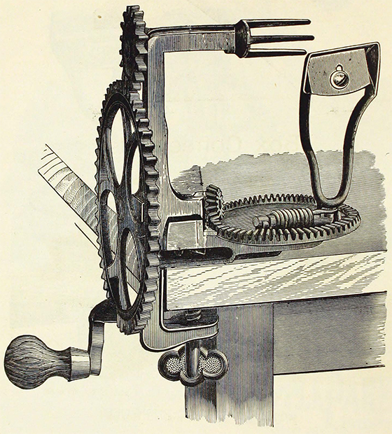 Reading 72 Apple Parer Ad from 1885