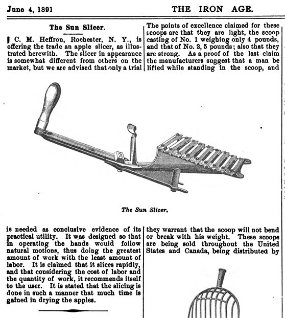 The Sun Slicer Advertisement