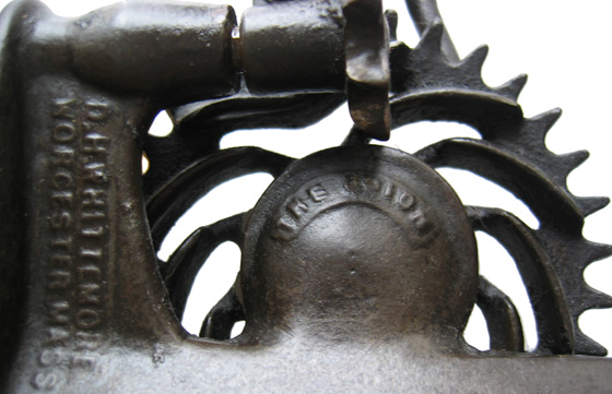 Close Up Image of D.H. Wittemore's THE UNION